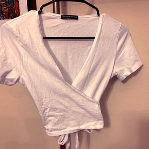 Brandy Melville Rae Wrap Top